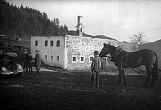 Mühlviertel, ganze Ortschaft brannte