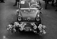 Rieder Volksfest Autokorso 1957