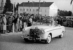 Rieder Volksfest Autokorso 1957