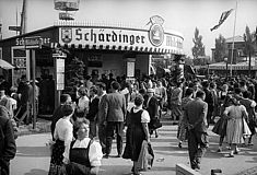 Rieder Volksfest Autokorso 1957