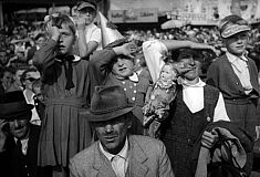 Rieder Volksfest Autokorso 1957