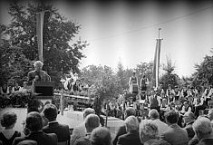 Wappenverleihung in Berg bei Rohrbach am 11. Oktober 1982