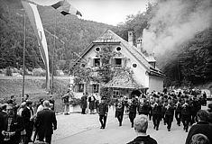 Einweihung Freilichtmuseum in Lauffen