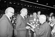 Wahlfahrt Rudolf Kirchschläger in Linz