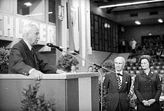 Wahlfahrt Rudolf Kirchschläger in Linz