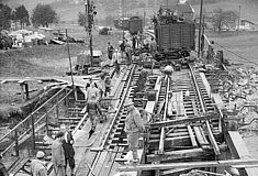 Eisenbahn Brückenbau
