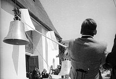 Glockenweihe in Pfandl bei Bad Ischl 1959