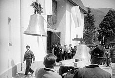 Glockenweihe in Pfandl bei Bad Ischl 1959