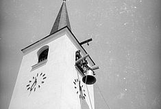 Glockenweihe in Pfandl bei Bad Ischl 1959