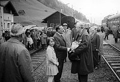 Eröffnung Bahnlinie Spital am Pyhrn