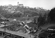 Einweihung einer Brücke