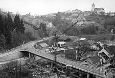 Einweihung einer Brücke