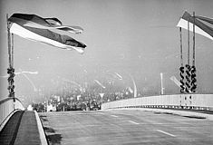 Eröffnung Donaubrücke Grein 1967