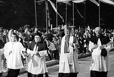 Eröffnung Donaubrücke Grein 1967