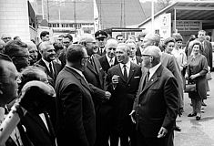 Franz Jonas in Wels, August 1968