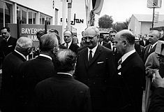 Franz Jonas in Wels, August 1968