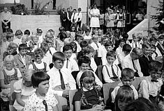 Eröffnung Volks- und Hauptschule Natternbach am 11. Juli 1971