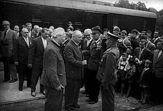 Präsident Adolf Schärf in Vöcklabruck