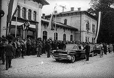 Präsident Adolf Schärf in Vöcklabruck