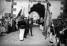 Präsident Adolf Schärf in Vöcklabruck