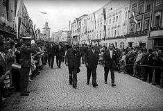 Präsident Adolf Schärf in Vöcklabruck