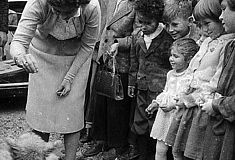 Besuch des Griechischen Königspaar im Kinderheim Altmünster