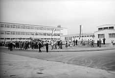 Militärparade mit Landeshauptmann Gleissner und Präsident Jonas