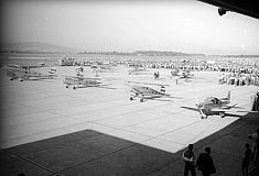 Flugshow am Flughafen Linz