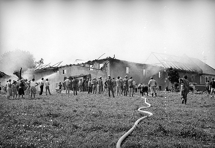 Brand eines Bauernhofes_2