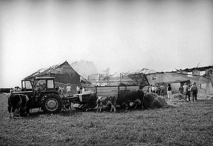 Brand eines Bauernhofes_2