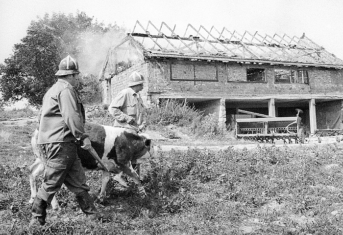 Brand eines Bauernhofes_2