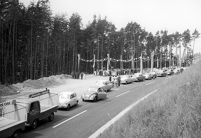 Eröffnung einer Bundesstraße