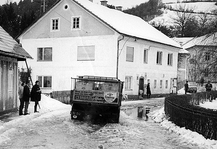 Schneeschmelze in Rottenegg