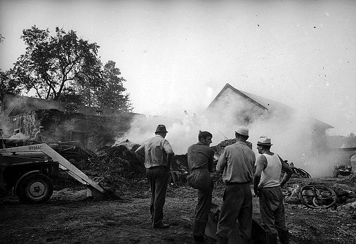 Brand eines Bauernhofes im Mühlviertel